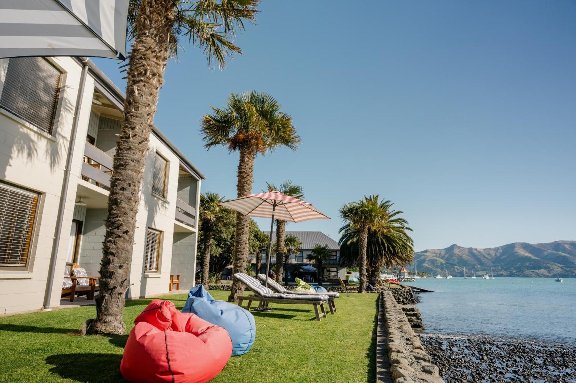 Akaroa Waterfront Motels Eksteriør bilde