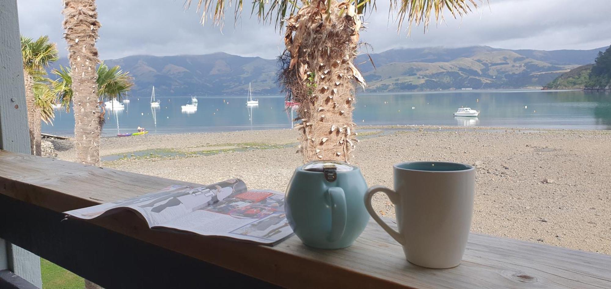 Akaroa Waterfront Motels Eksteriør bilde