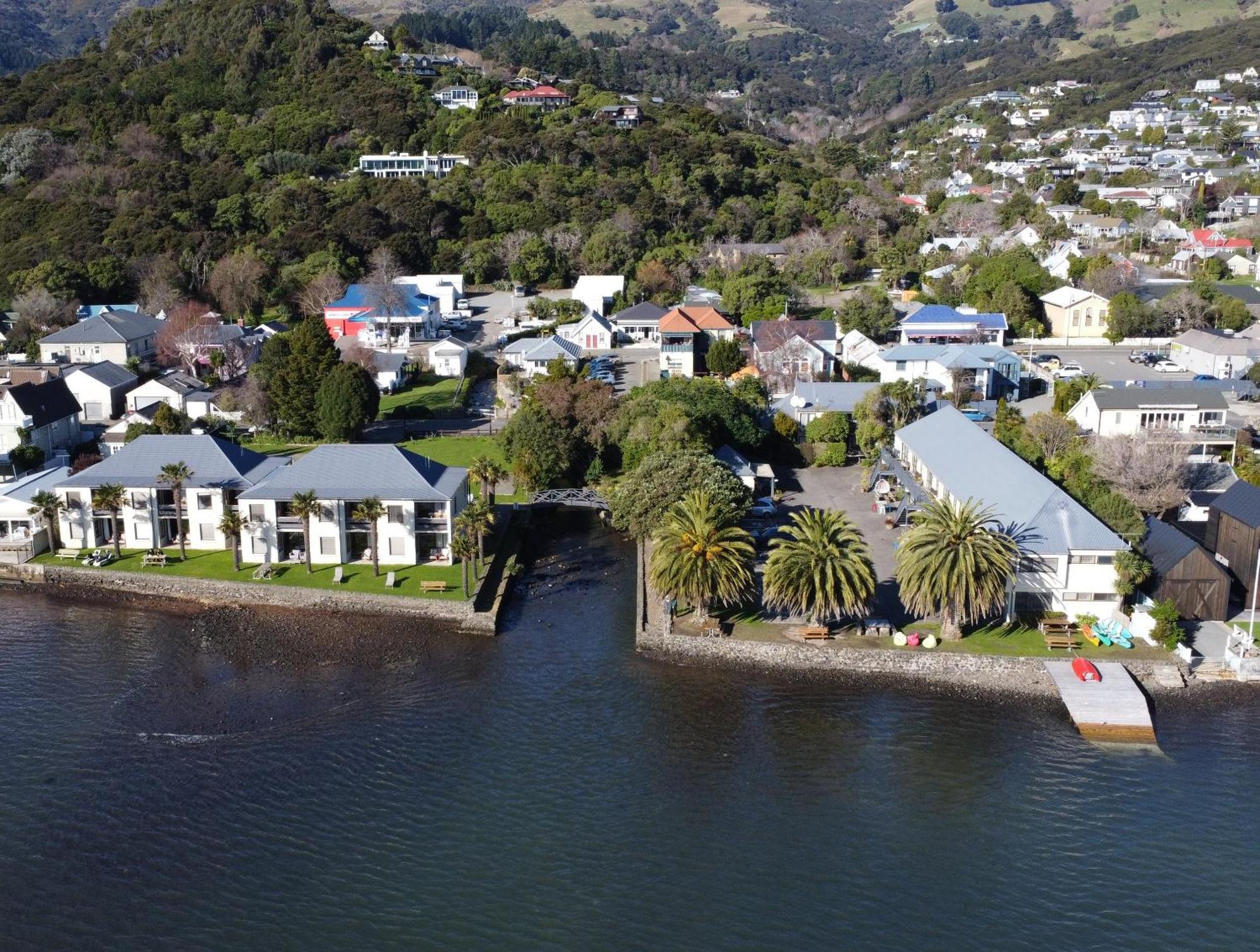 Akaroa Waterfront Motels Eksteriør bilde